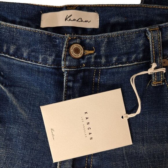 KanCan Mordekaiser High Rise Straight Leg Dad Jeans 11/29 - Picture 4 of 7